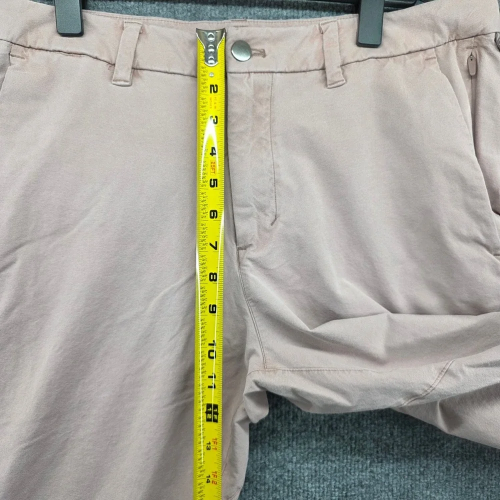 Lululemon Commission Pant Classic Mens 34 Dusty Rose Mauve Technical Chino Pants